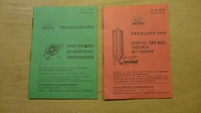 Neuero Preislisten 1970 für Getreidetrockner/Gebläse/Förderbänder 1970