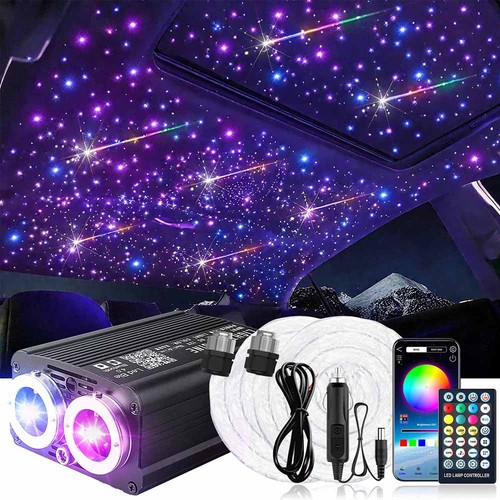 1200pcs auto lichtfaser rgb - 1200pcs,