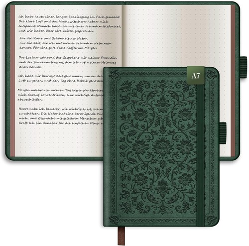 Mini notizbuch dotted - notizbuch, a7