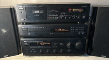Yamaha Hifi Anlage  Natural Sound  Tapedeck Compact Disc Player  Receiver Boxen