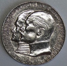 Hessen 5 Mark 1904,  Ernst