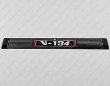 GLASTRON V-194 BOOT LOGO CHROM