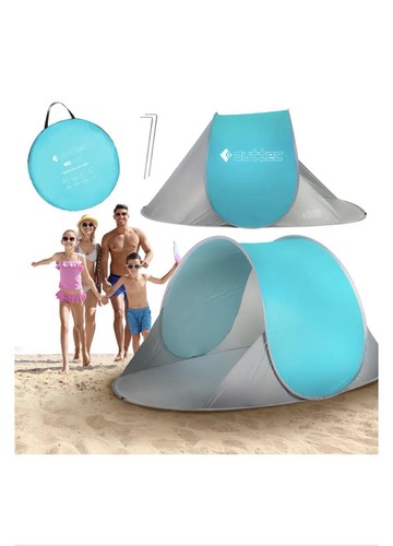 Pop strandmuschel mit uv - strandmuschel,