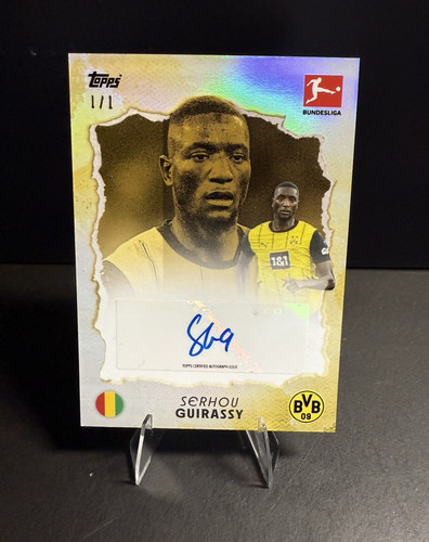 Guirassy auto bvb topps - 1/1,