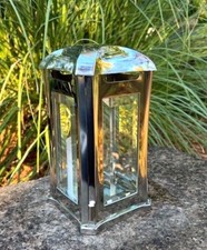 Edelstahl Grablaterne