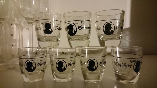 Schnapsgläser ein weisser - schnapsglÄser,