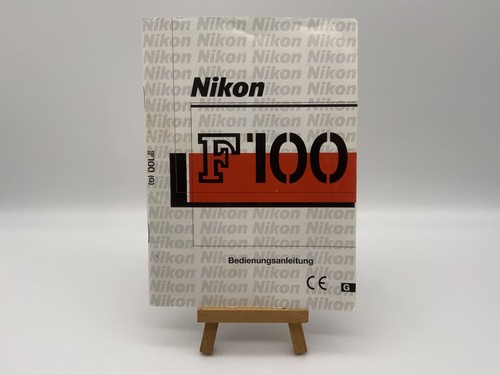 Nikon f100 bedienungsanleitung - nikon,