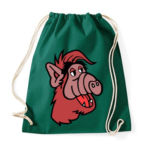Turnbeutel kult alf alien - turnbeutel,