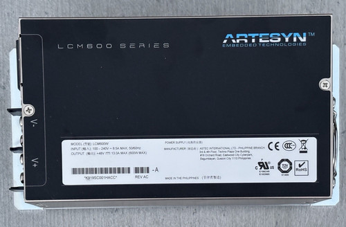 Artesyn lcm600 series - artesyn,