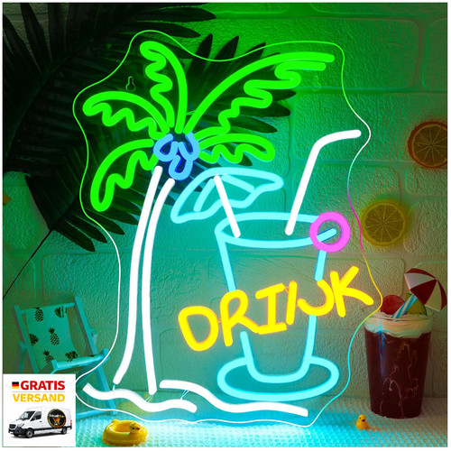 Neon schild bar bier led - schild, licht