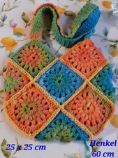 Tasche Granny Stil  gehäkelt