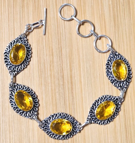 Citrin ethno armband - ethno,