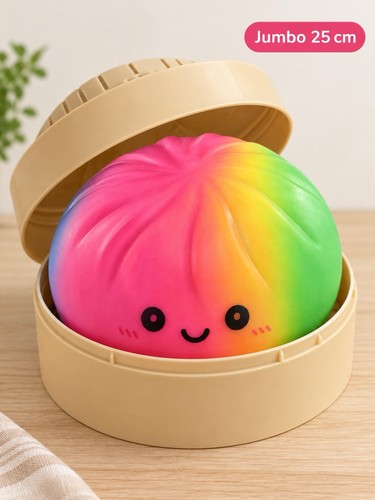 Squishy dumpling squeeze ball - squishy,