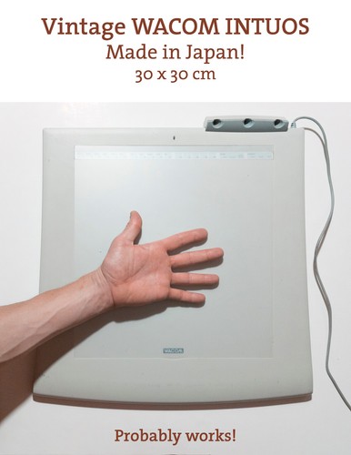Vintage wacom intuos made - vintage,
