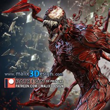 CARNAGE | VENOM | SANIX 3D | 1/6-1/24 | ACTIONFIGU R | FAN ART | 3D-DRUCK