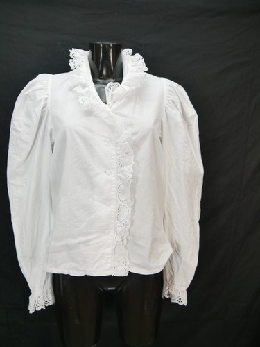 Trachtenbluse weiß - gr.36,