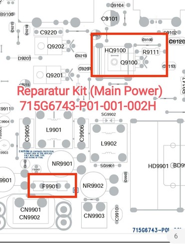 Reparatur kit für netzteil - für,