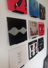 Wandhalterung für Schallplatten