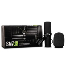 Neu Shure SM7dB dynamisches Mikrofon schwarz