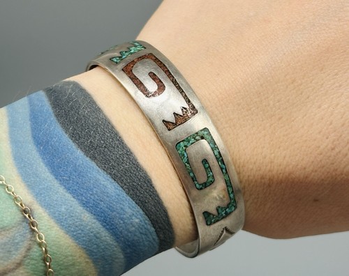 Armreif silber navajo - armreif,
