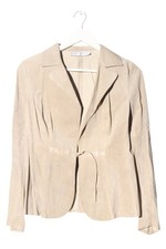 STEVEN ASHFORD Lederjacke Damen Jacke Gr. DE 36 creme Casual-Look