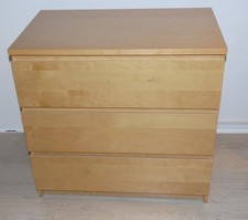 Ikea Malm Kommode Buche
