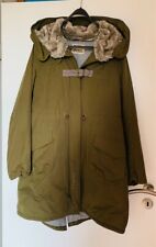 R95th Winter Parka gefüttert mit Kapuze parkagrün Größe 40 neuwertig