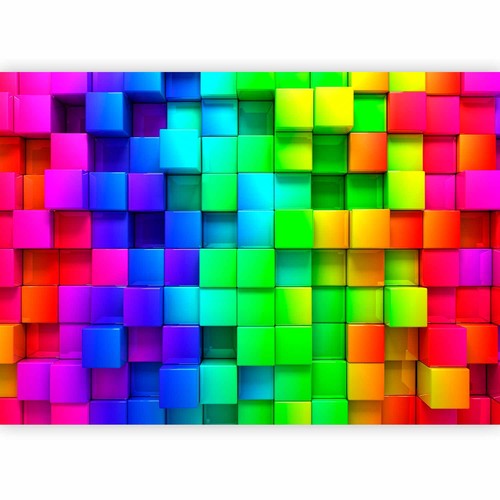 Optik effekt bunt - 3d,
