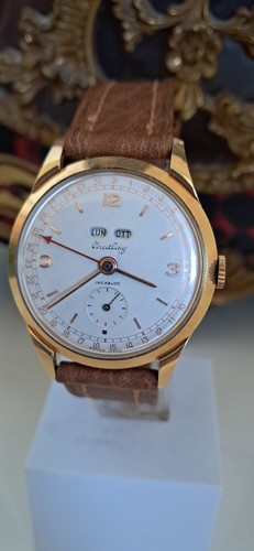 Breitling triple date - date, rare
