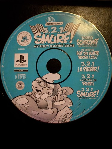 Smurf my first racing - 3,2,1,