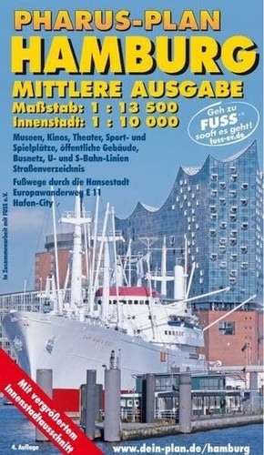 Pharus plan hamburg - hamburg, mittlere