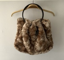 Coole Webpelztasche v.“ Esprit „, Brauntöne“