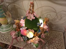 Deko Ostern  Glitzer Eier LED