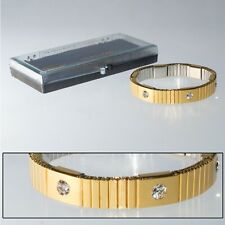 Magarna Stark Magnetarmband Stretch-Armband 6Magnete + Strass nickelfrei 19-26cm