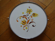 antike 50er Tortenplatte Kuchenplatte Servierplatte drehbar 30cm vintage retro