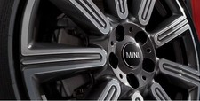 MINI Nabenabdeckung Silber