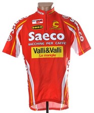 SAECO CANNONDALE TEAM CYCLING VELO SHIRT SIZE M ADULT