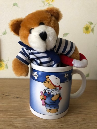 Schöner stoffteddy mit - schöner,