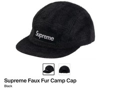 Supreme Faux Fur Camp Cap FW19