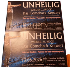 Tickets Unheilig Berlin am 13.06.2026 freie Platzauswahl 2 Stück verfügbar