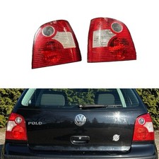VW Polo 9N 2X RÜCKLEUCHTE HECKLEUCHTE SET OEM ORIGINAL