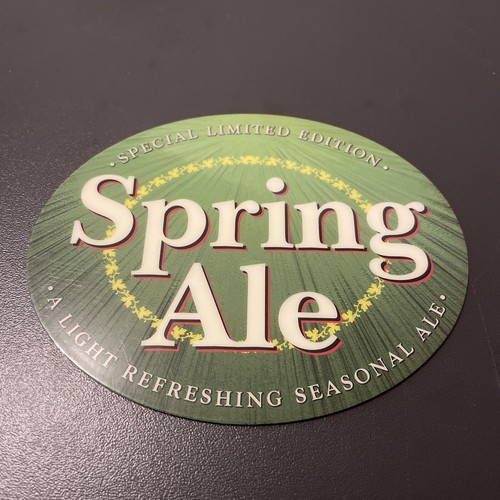 Spring ale zapfhahnschild - spring,