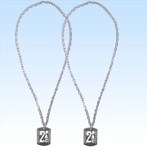 Kette mit rasierklinge f - 2,