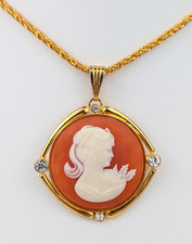 Anhänger Kamee Cameo mit