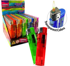 FZ-636) 50 x Elektro nachfüllbare Feuerzeug elektronik Feuerzeuge auf Display