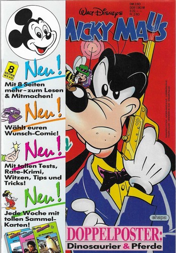 Micky maus 1990 mit - nr.15, /
