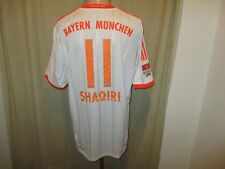 FC Bayern München Adidas Auswärts Triple Trikot 2012/13 + Nr.11 SHAQIRI Gr.XL