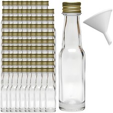 100 Mini Glasflaschen 20ml
