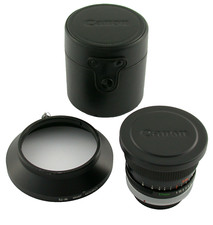 CANON FD SSC 4/17 17mm F4 17 MF wie neu like new complete