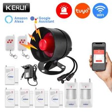 LOT Smart WIFI Wireless Security Alarm System Siren 433Mhz Home Burglar Sensor